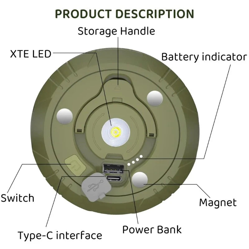 GlowString™ | Multi-function Camping Lamp